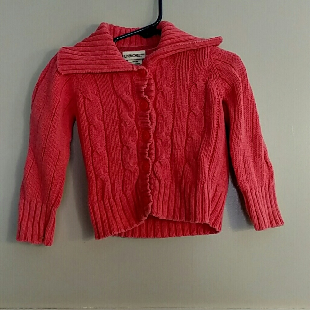Cherokee 🌼 Button down sweater for girls